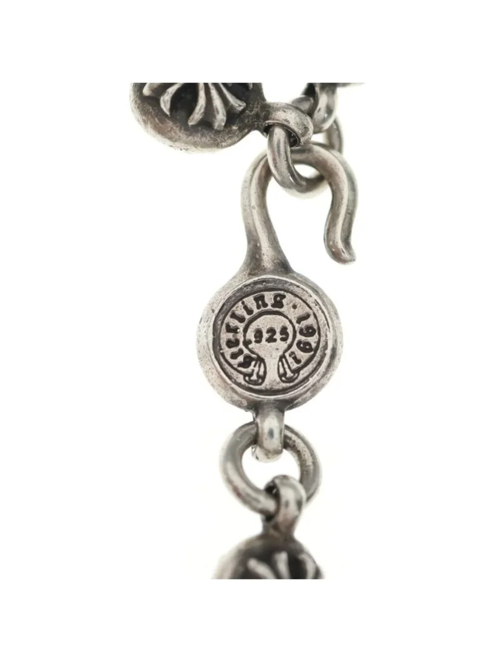 Chrome Hearts Ball Bracelet Silver